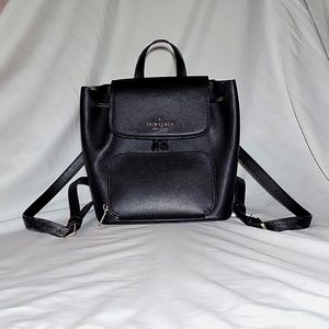 Kate Spade Darcy Flap Backpack, Black